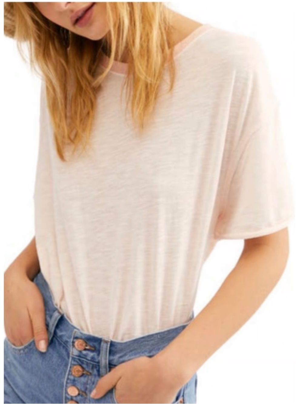 Free People Oversized Tshirt